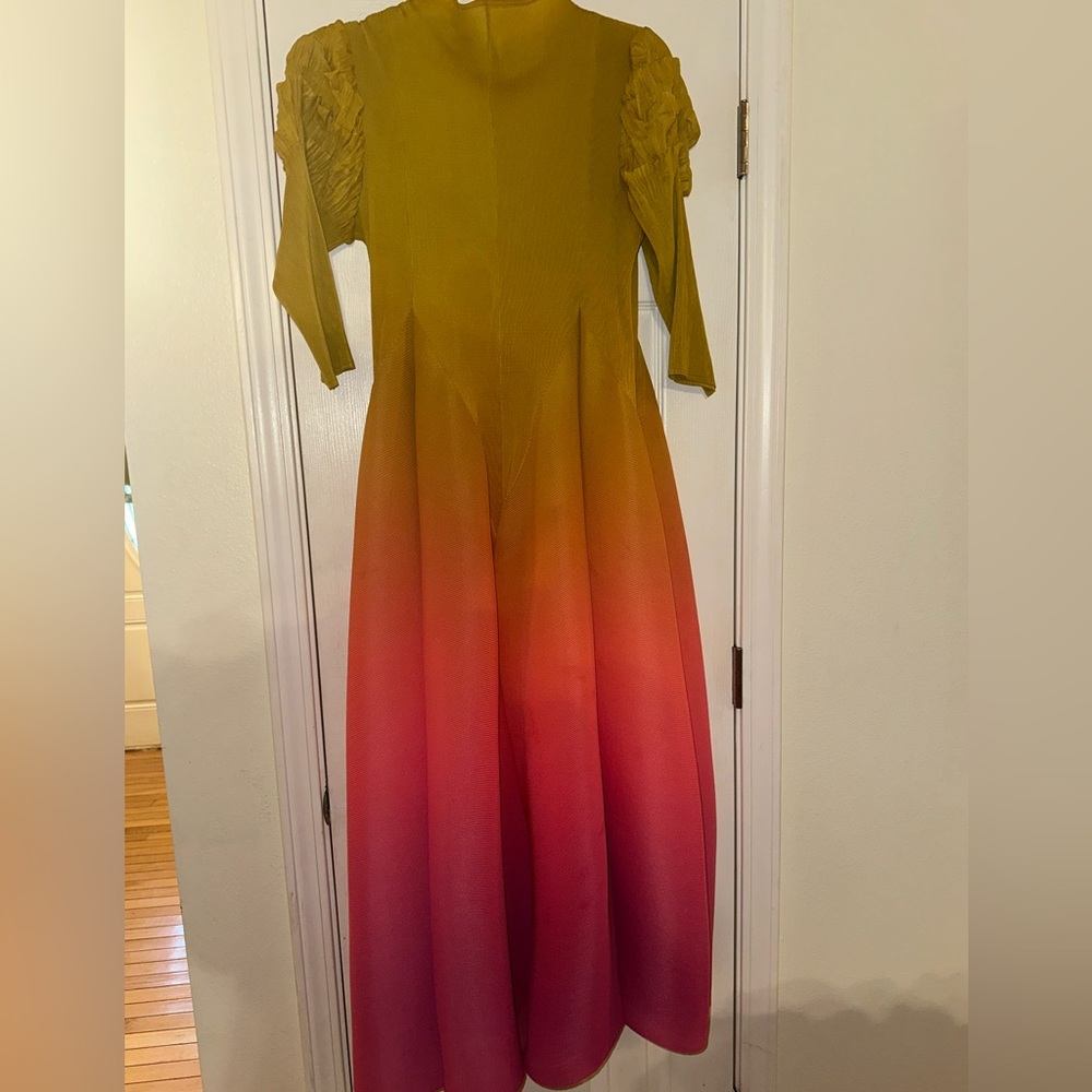 Ombre Yellow and Pink Maxi Dress one size fits most